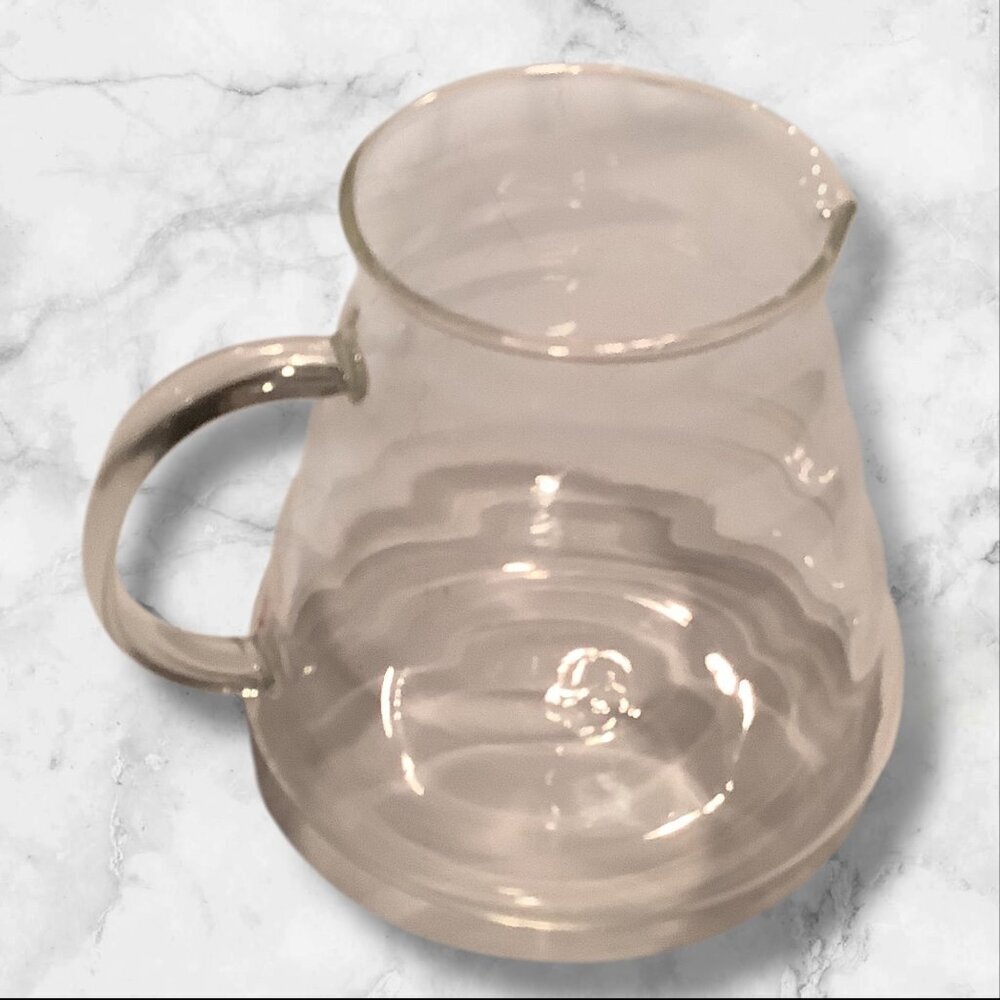 Hiware Coffee Server Heat-Proof Glass HISC600 Cone-Shaped Design No Top‎